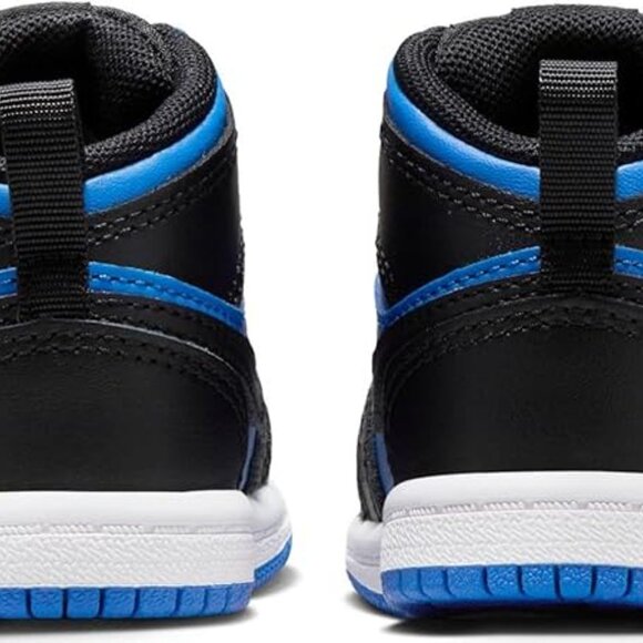 Toddler's Jordan 1 Mid Lt Smoke Grey/White-Anthracite - Picture 4 of 8